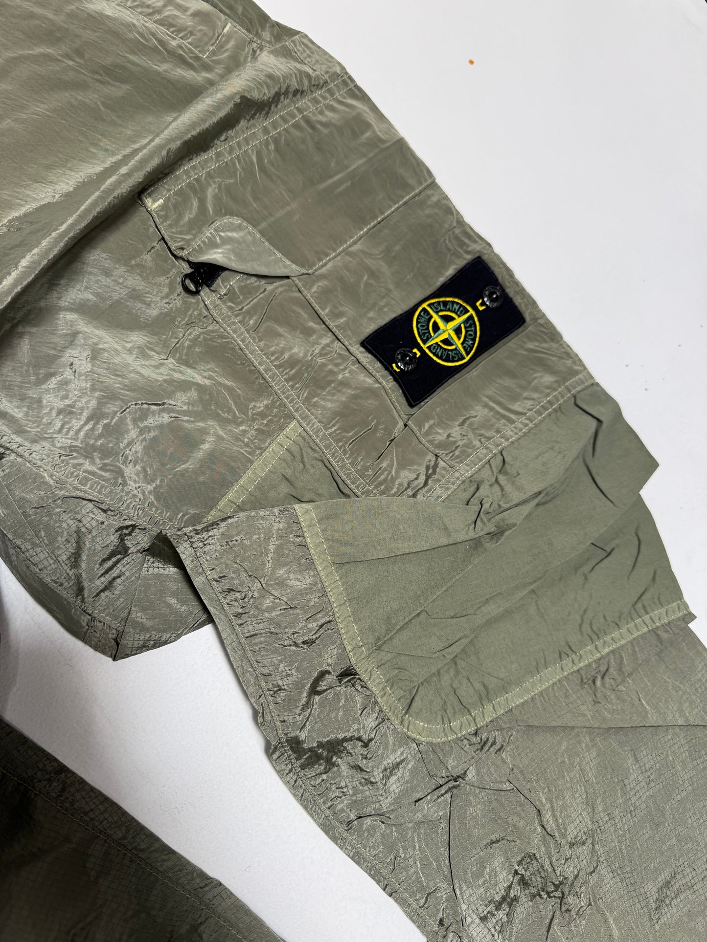 Stone Island - Nylon Cargo Pants - 36