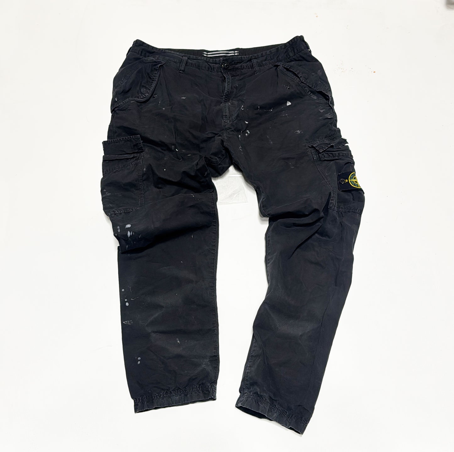 Stone Island - Pants - 36 - Worn Painted on